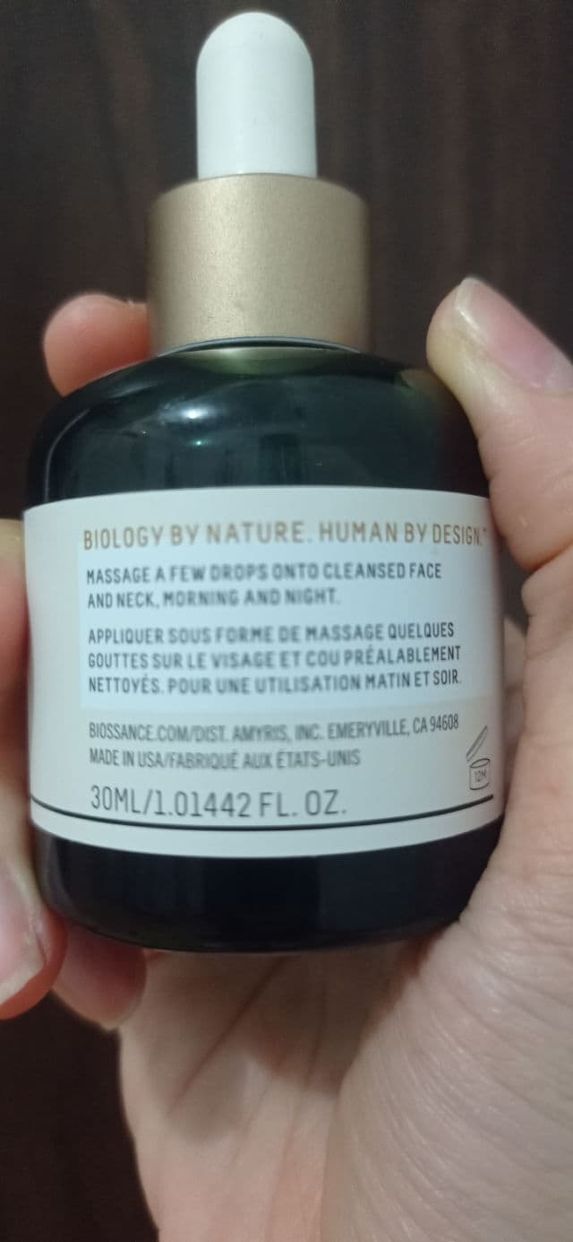 Biossance Squalane + Vitamin C Rose Oil review photo by Hollykatarina