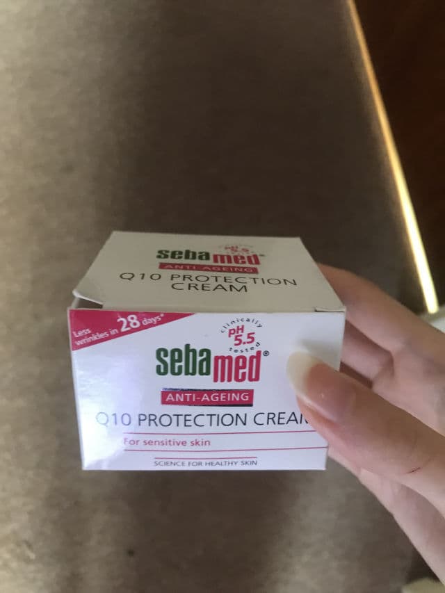 Sebamed Anti-aging Q10 Cream review photo by HoneyBeautyBlog