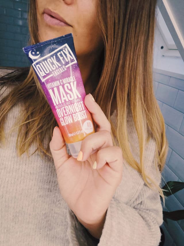 Quick Fix Facials Vitamin C Miracle Mask Overnight Glow Boost review photo by Hudochhy