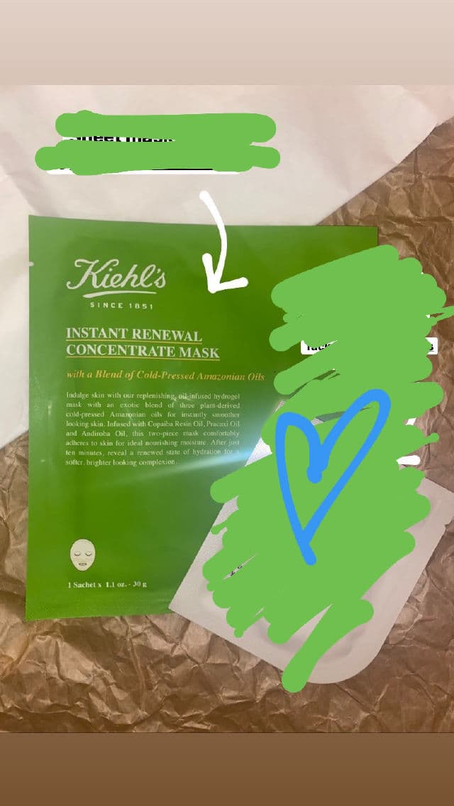 Kiehl's Instant Renewal Concentrate Mask review photo by Hudvardsfreak