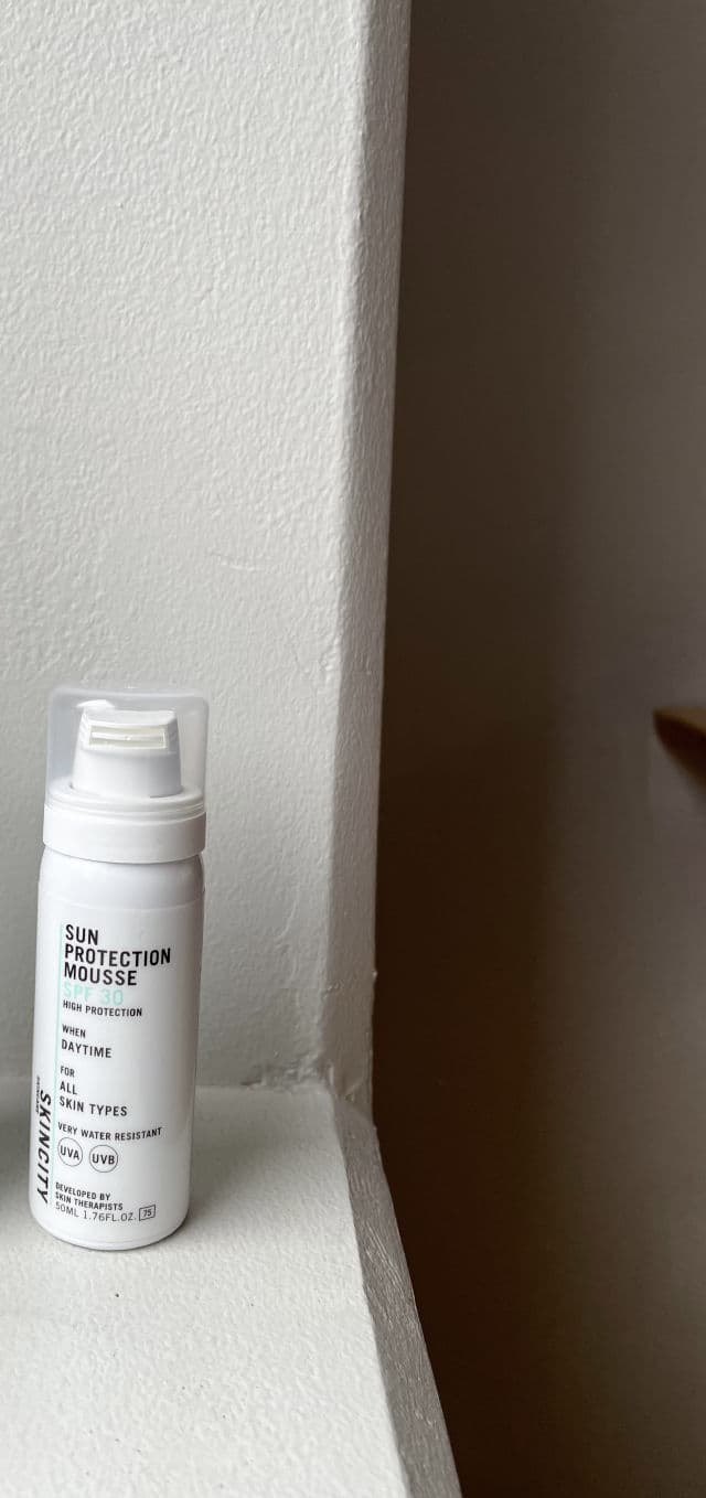 SKINCITY Skincare Sun Protection Mousse SPF30 review photo by Hudvardsfreak