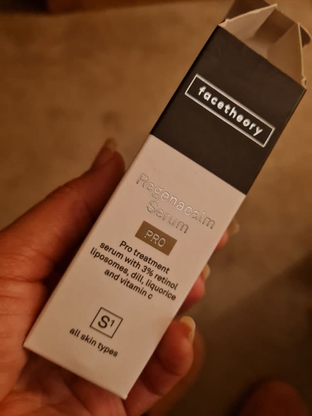 facetheory Regenacalm Serum S1 Pro review photo by IQ