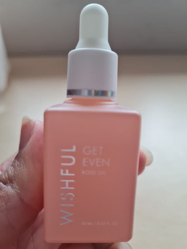 Wishful Get Even Rose Face Oil review photo by IQ