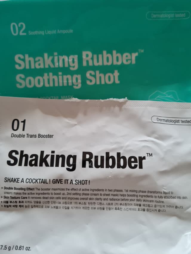 Dr. Jart+ Shake & Shot Rubber Mask Soothing review photo by IQ