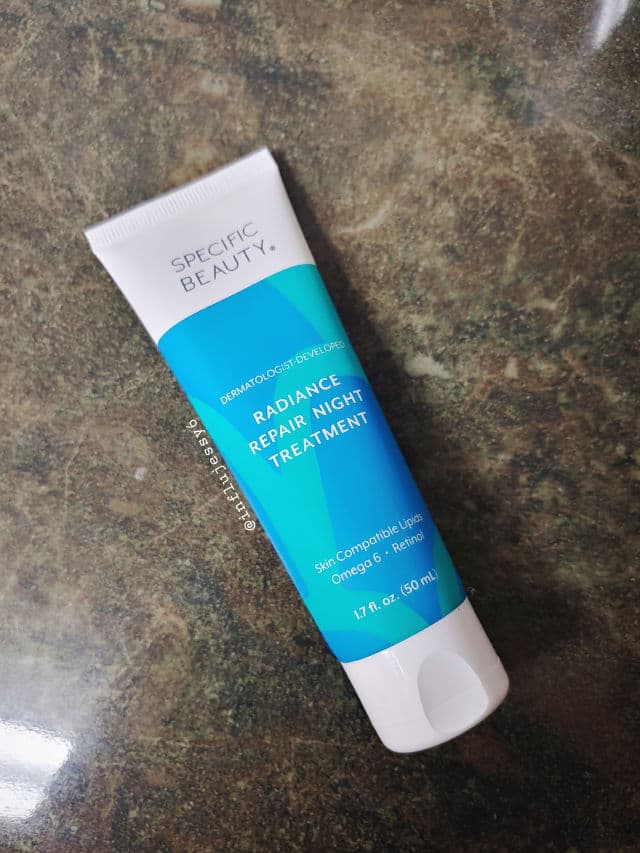 Specific Beauty Radiance Repair Night Treatment review photo by Influjessy6