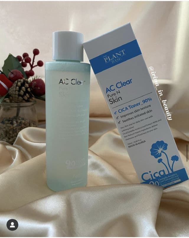 The Plant Base AC Clear Pure N Skin Toner review photo by IrinaInBeauty