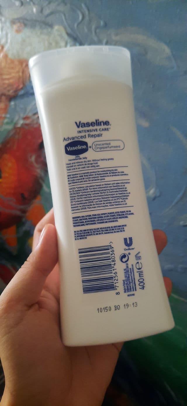 Vaseline Advanced Repair Unscented Lotion review photo by Isoprofelle