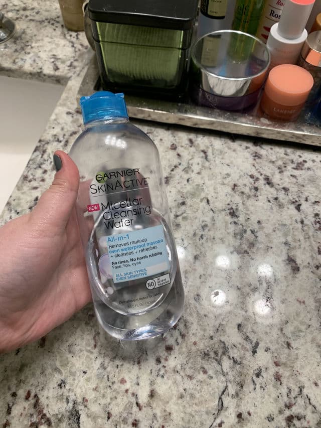 Garnier SkinActive Micellar Cleansing Water Waterproof review photo by Issy88