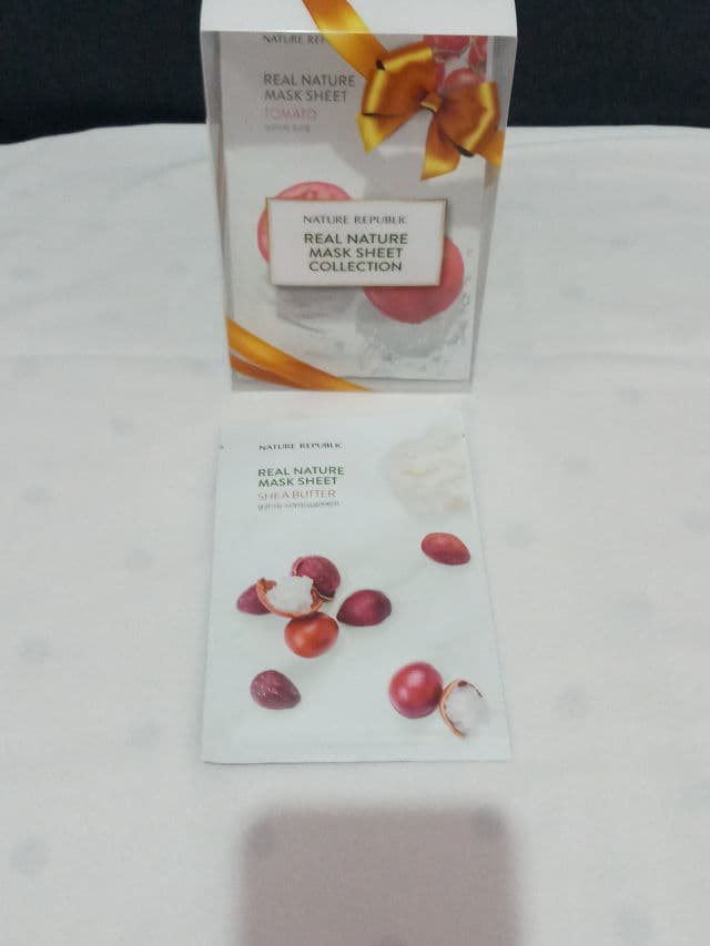 NATURE REPUBLIC Real Nature Shea Butter Mask Sheet review photo by Istiqomah