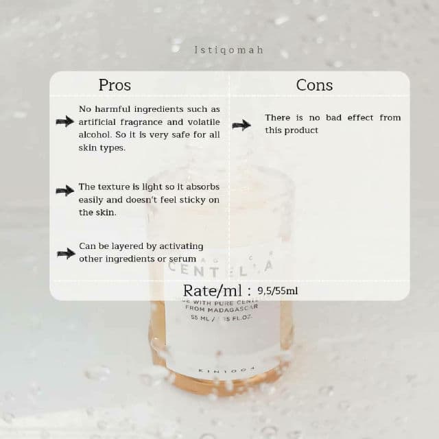 SKIN1004 [Discontinued] Madagascar Centella Asiatica 100 Ampoule (100ml) review photo by Istiqomah