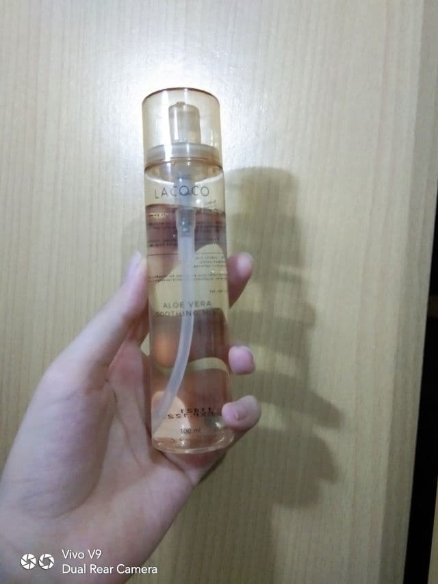 Lacoco en nature Aloe Vera Soothing Mist review photo by Itsnatalie