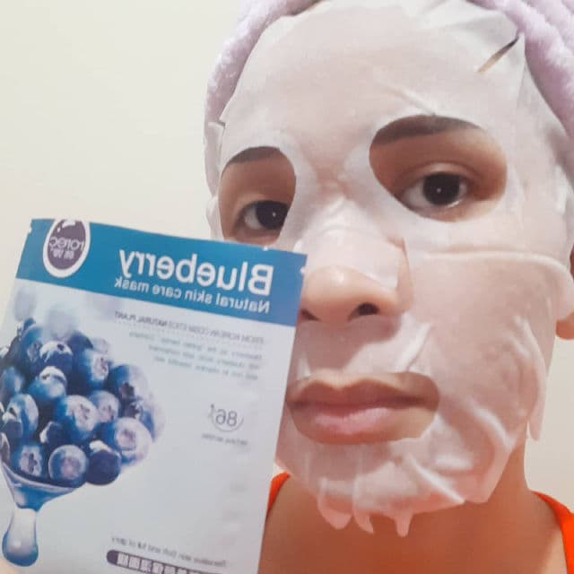 Rorec Blueberry Natural Skin Care Mask review photo by IvyPedrozo