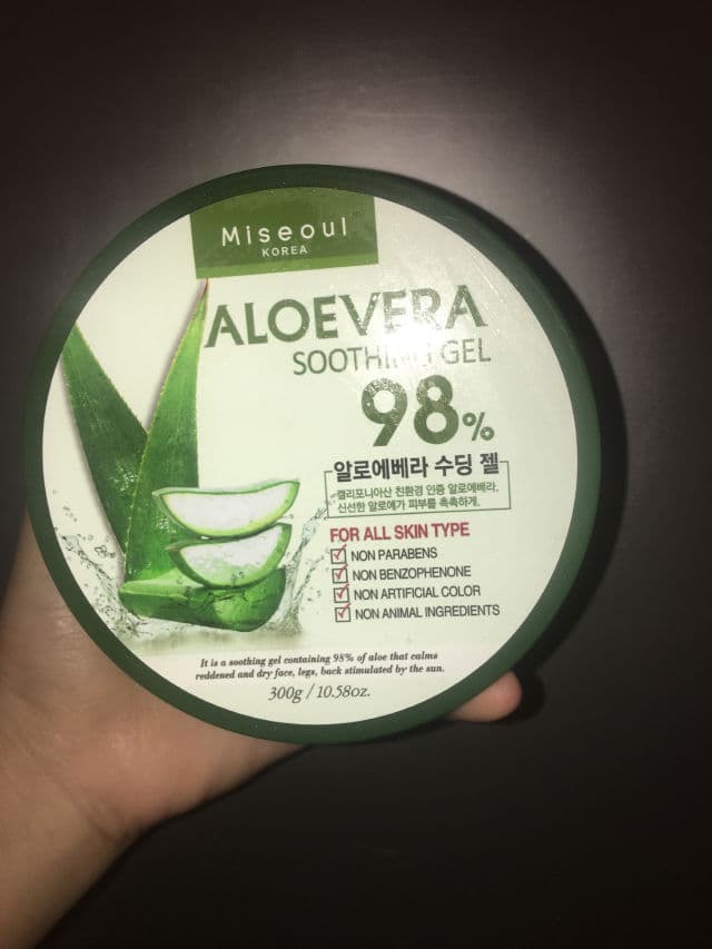 Miseoul AloeVera soothing gel 98% review photo by Ivylinda