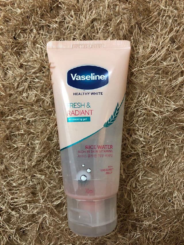 Vaseline Healthy Bright Fresh & Radiant Brightening Gel with Rice Water review photo by Izue