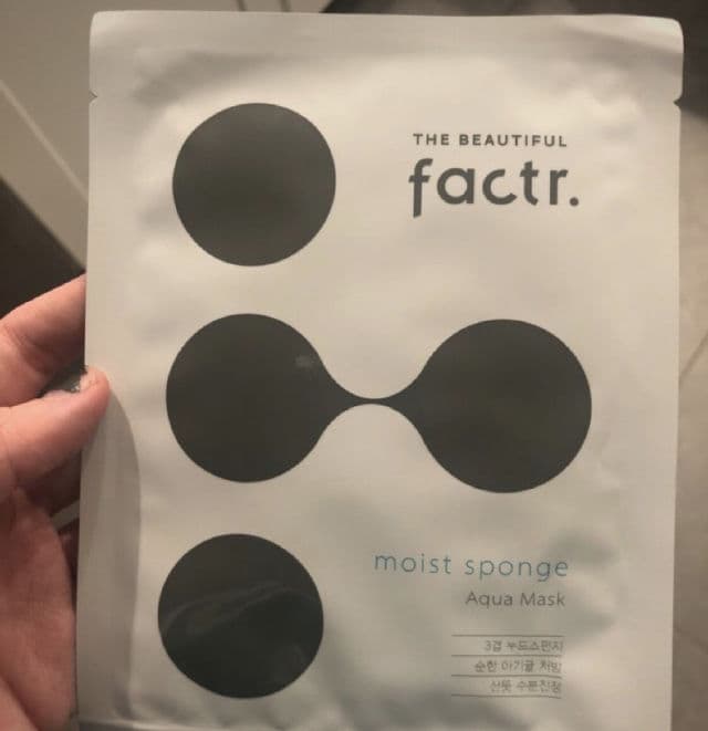 The Beautiful Factr Moist Sponge Aqua Mask review photo by JMG