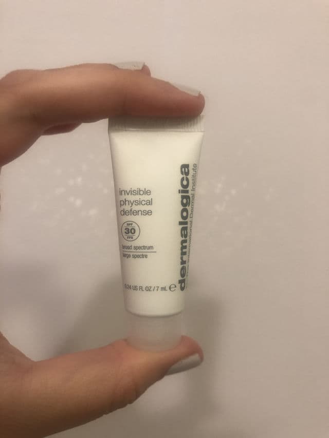 Dermalogica Invisible Physical Defense Sunscreen SPF 30 review photo by JMG