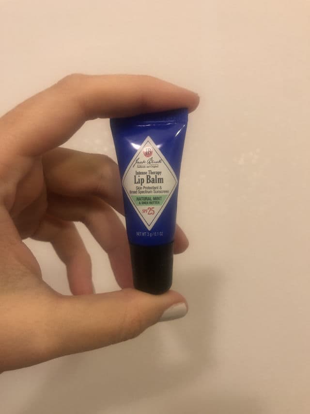 Jack Black Intense Therapy Lip Balm SPF 25 review photo by JMG