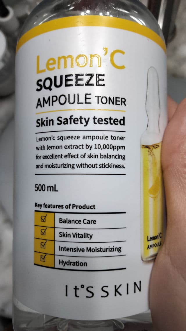 IT'S SKIN Lemon'C Squeeze Ampoule Toner review photo by Jackie