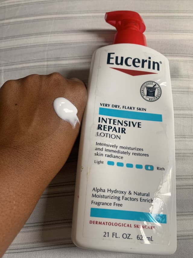 Eucerin Intensive Repair Rich Feel Lotion review photo by JackieA