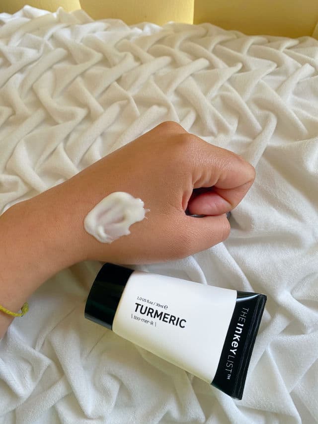 The Inkey List Turmeric Cream Moisturiser review photo by Janengz