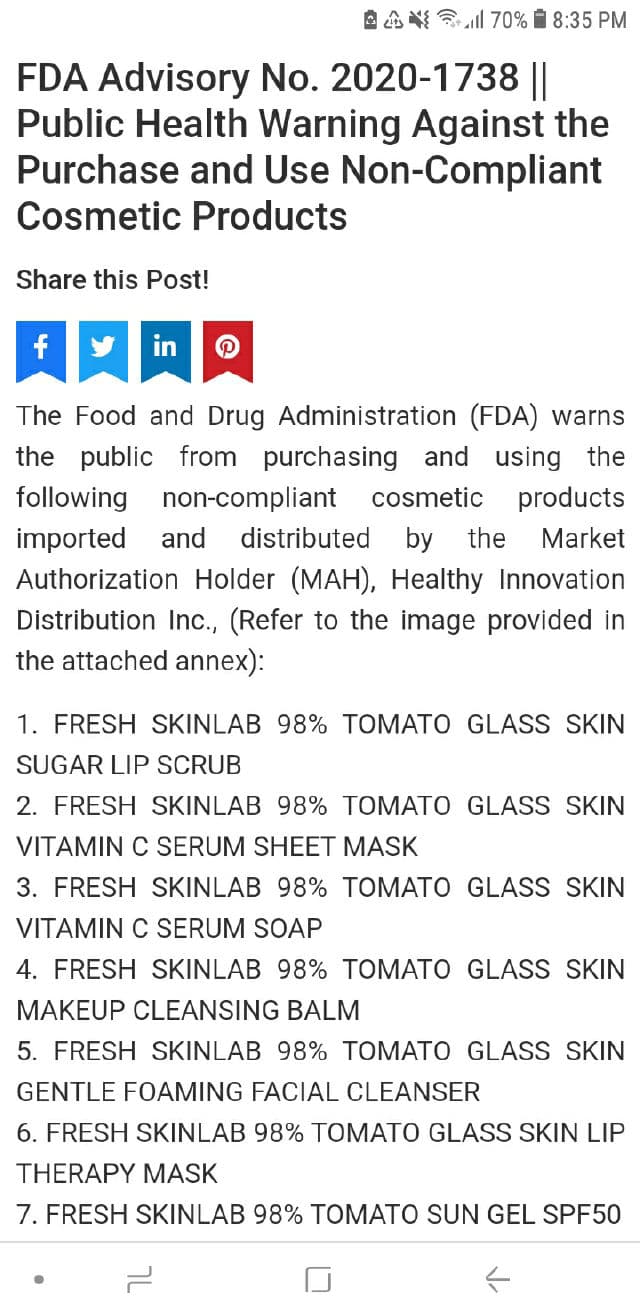 Fresh Skinlab Sunglow By Fresh Sun Mist  review photo by Jani