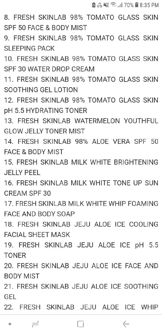 Fresh Skinlab Sunglow By Fresh Sun Mist  review photo by Jani