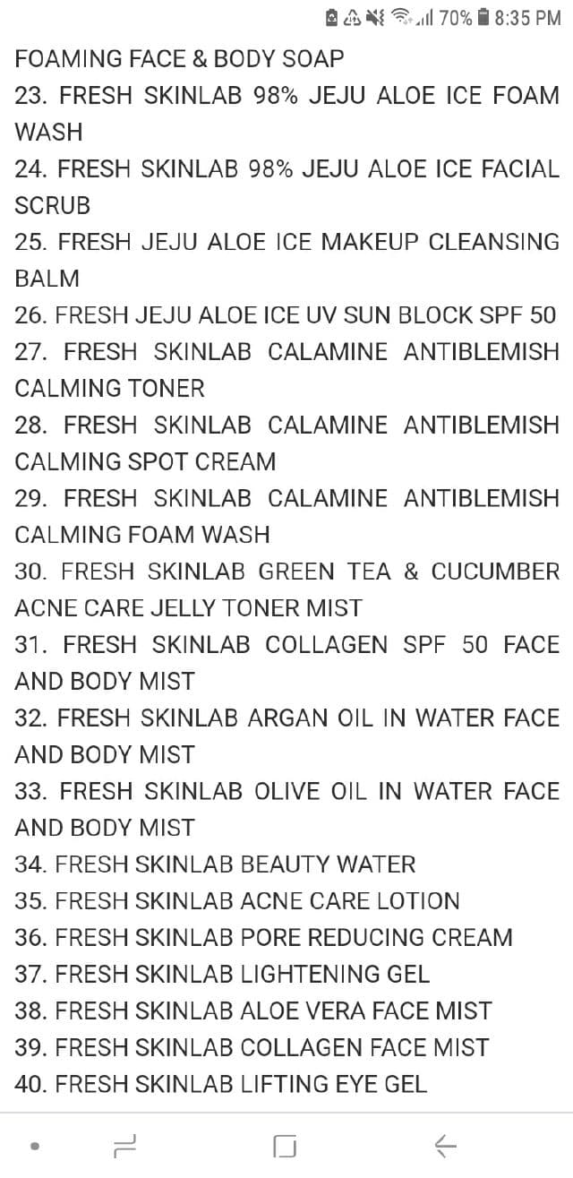 Fresh Skinlab Sunglow By Fresh Sun Mist  review photo by Jani