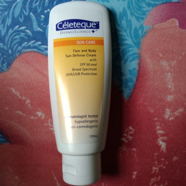 Celeteque Face & Body Sun Defense Cream with SPF 50 review photo by Jaspick