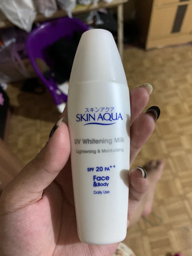 SKIN AQUA UV Whitening Milk SPF 20 PA++ review photo by Jeannyangel