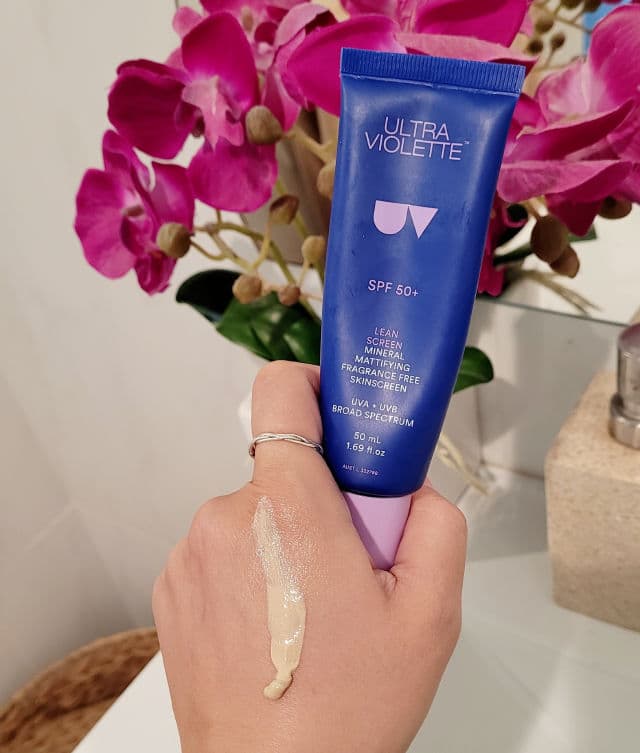 Ultra Violette Lean Screen Mineral Mattifying Fragrance Free Skinscreen SPF 50+ review photo by JelenaaJekkii