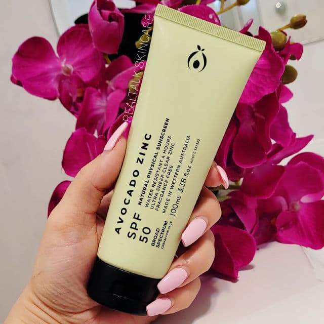 Avocado Zinc SPF 50 Natural Physical Sunscreen review photo by JelenaaJekkii