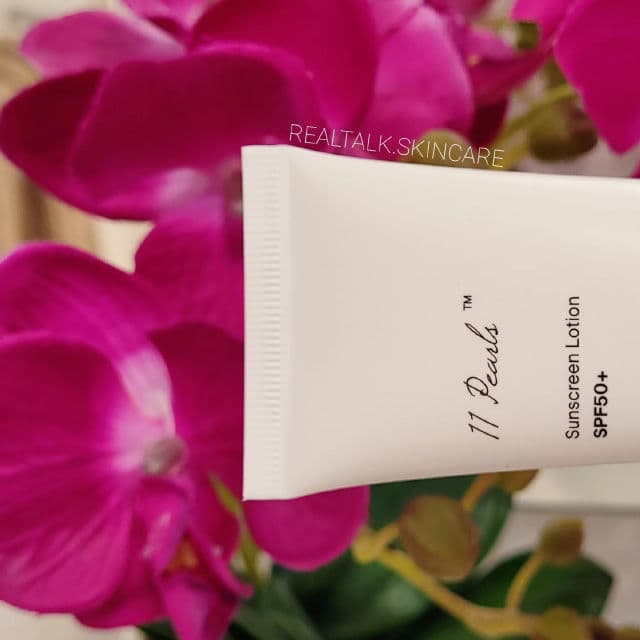 11 Pearls Sunscreen Lotion SPF50+ review photo by JelenaaJekkii