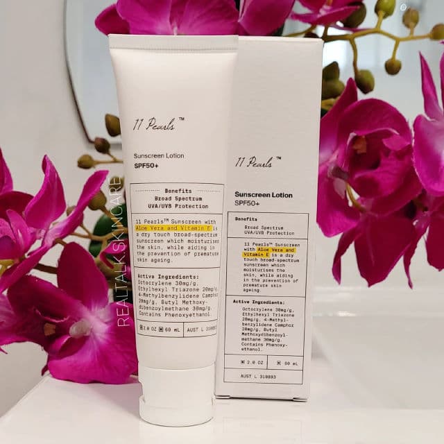 11 Pearls Sunscreen Lotion SPF50+ review photo by JelenaaJekkii