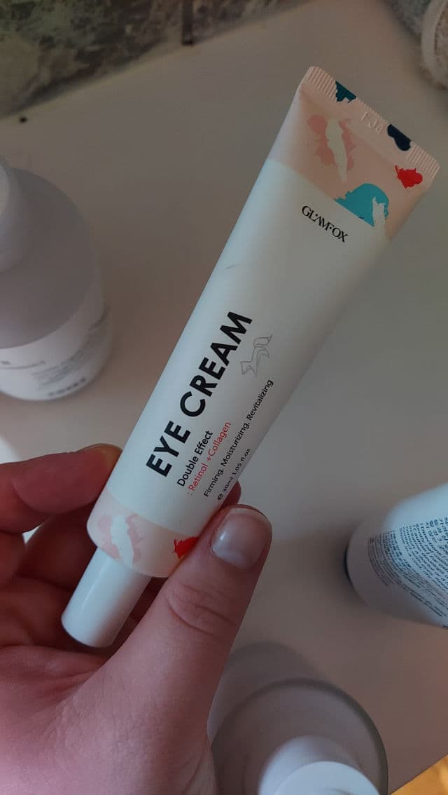 Glamfox Double Effect Eye Cream Retinol Collagen review photo by Jen87