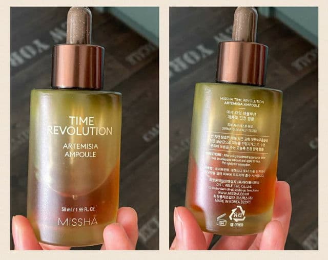 MISSHA Time Revolution Artemisia Ampoule review photo by Jennir
