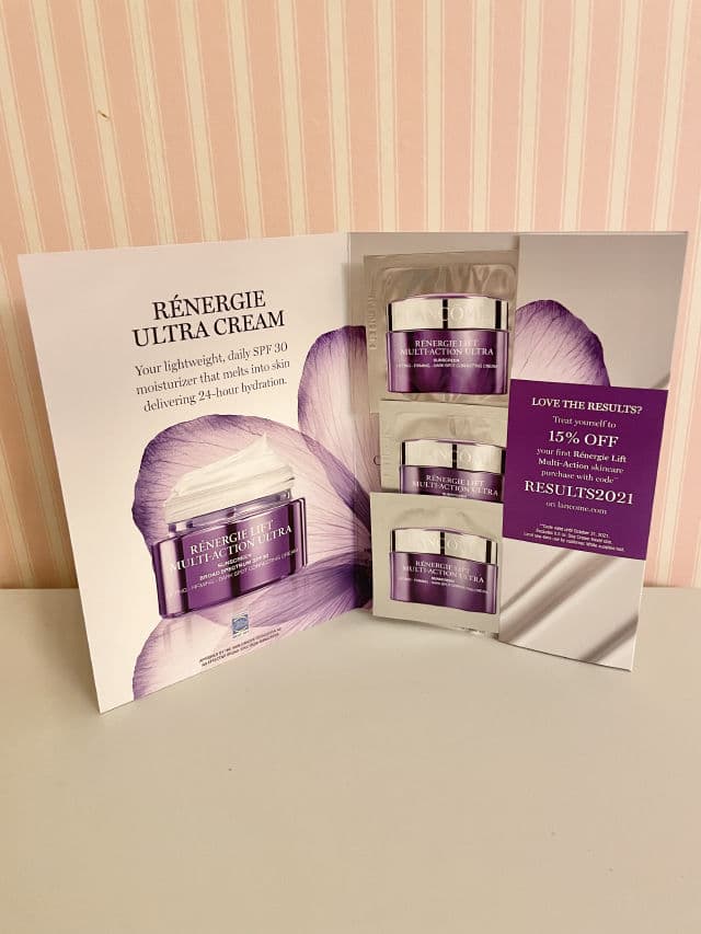 Lancome Rénergie Lift Multi-Action Ultra Face Cream with SPF 30 review photo by Jenviz08