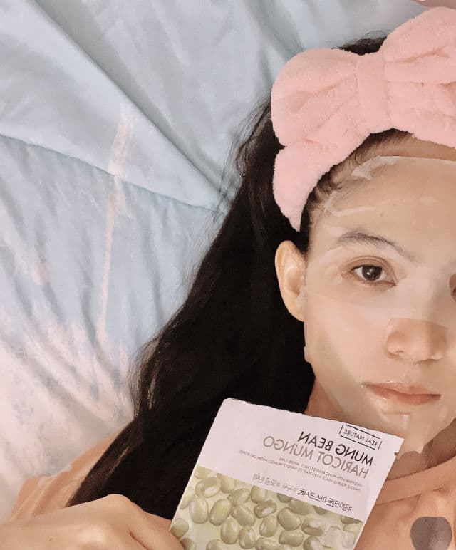 THE FACE SHOP Real Nature Face Mask (Mung Bean) review photo by Jenviz08