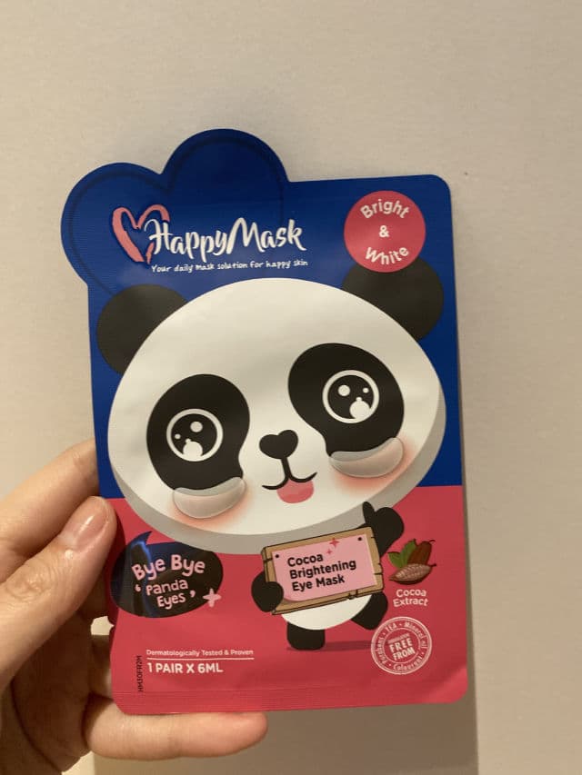 Guardian Bye Bye 'Panda Eyes' Cocoa Brightening Eye Mask review photo by JeslynJieying