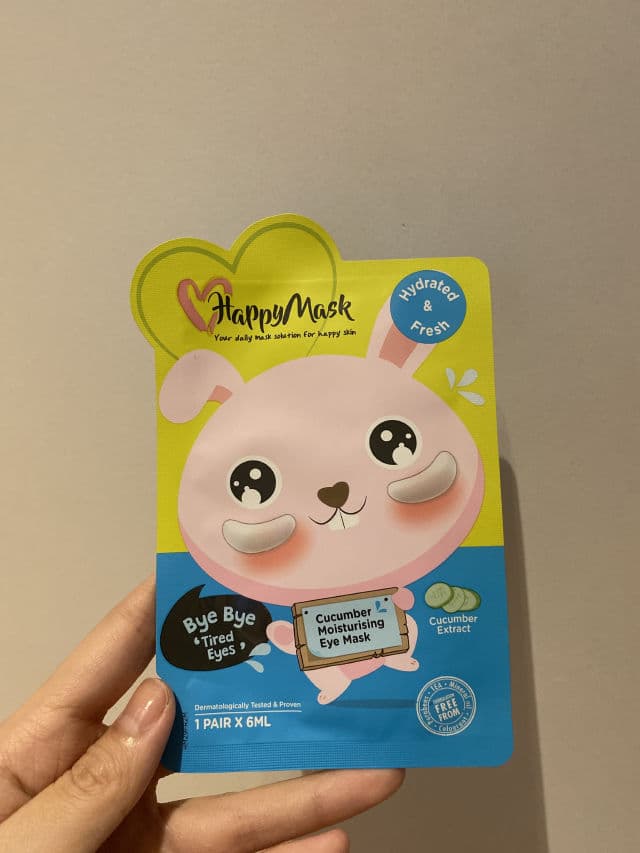 Guardian Bye Bye 'Tired Eyes' Cucumber Moisturizing Eye Mask review photo by JeslynJieying