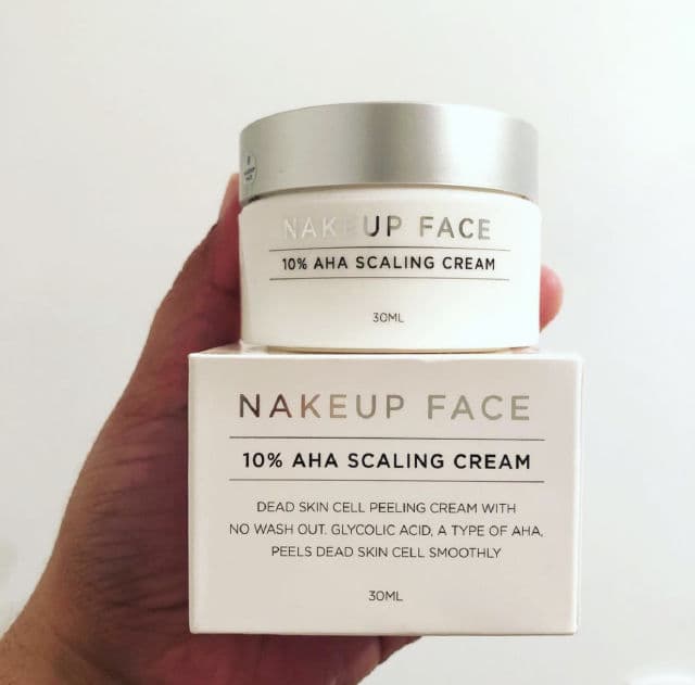 Nakeup Face 10% Glycolic Acid AHA Scaling Cream review photo by JessiRU