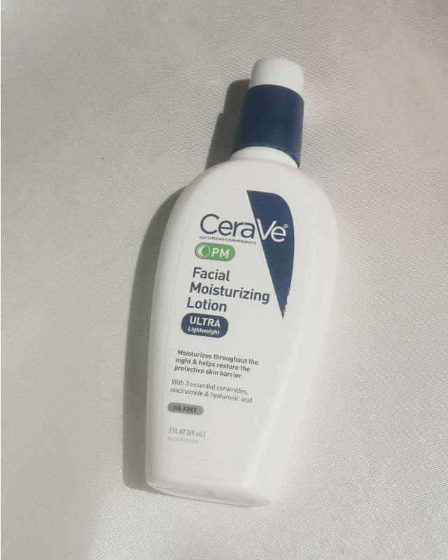 CeraVe Facial Moisturizing Lotion PM review photo by Jeyse