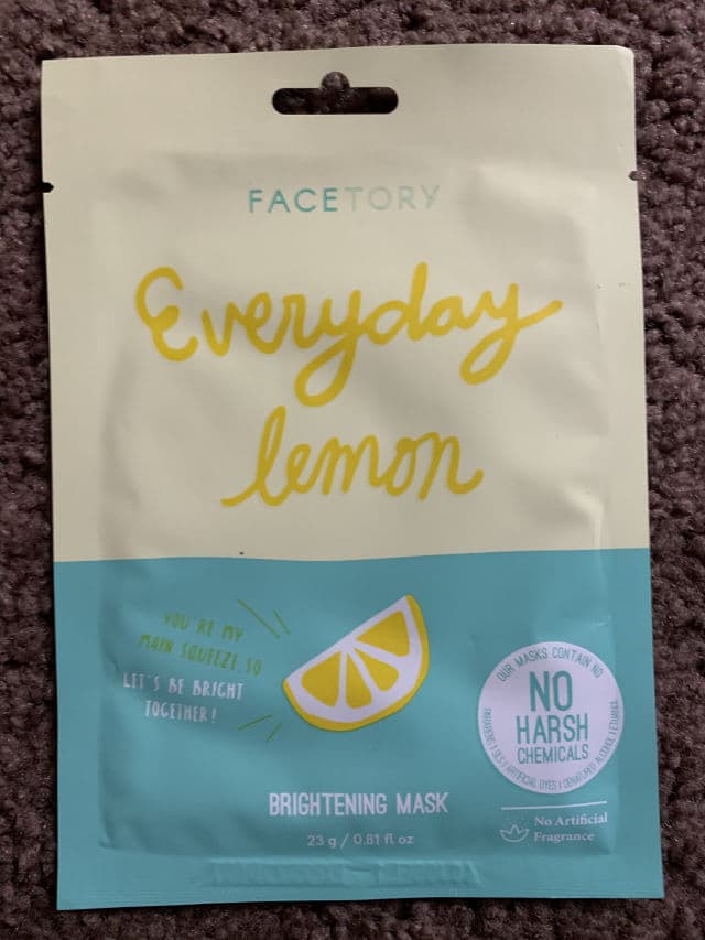 FaceTory Everyday Lemon Brightening Mask review photo by JhaMan