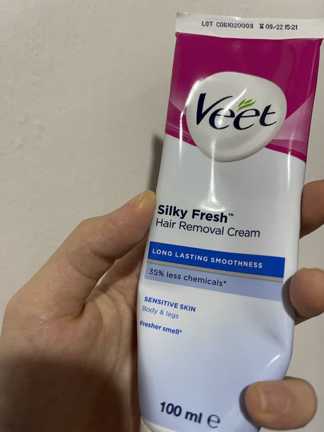 Veet Crema Depilatoria Corporal Silk & Fresh Pieles Normales review photo by Jiaxuanxuan