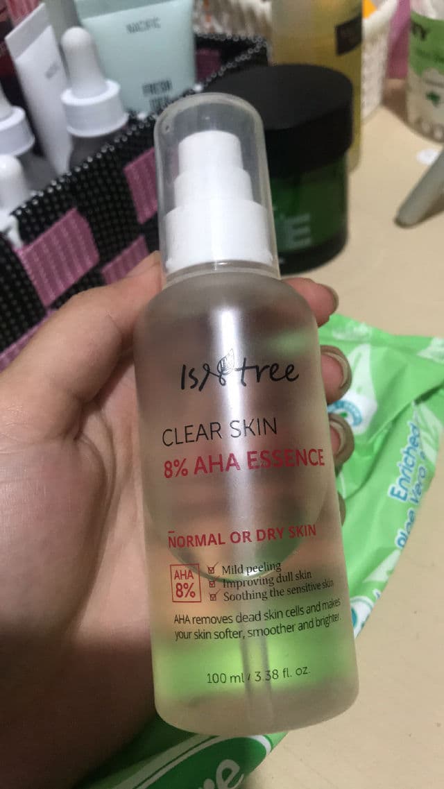 ISNTREE Chestnut AHA 8% Clear Essence review photo by Jiyughhh