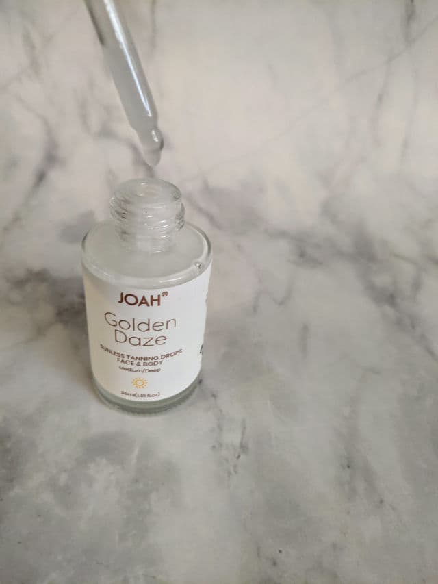Joah Golden Daze Sunless Tanning Drops review photo by JoanM