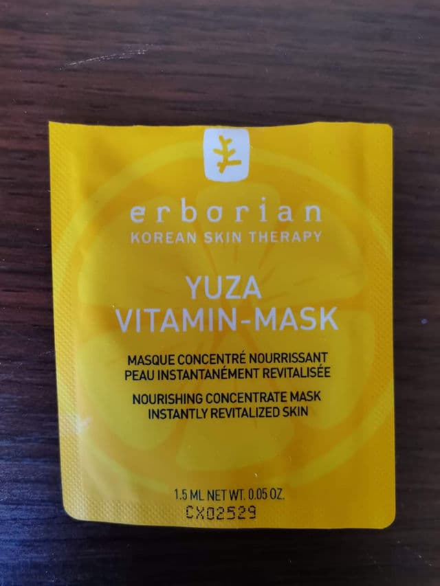 ERBORIAN Yuza Vitamin Mask review photo by JoanaCarvalho