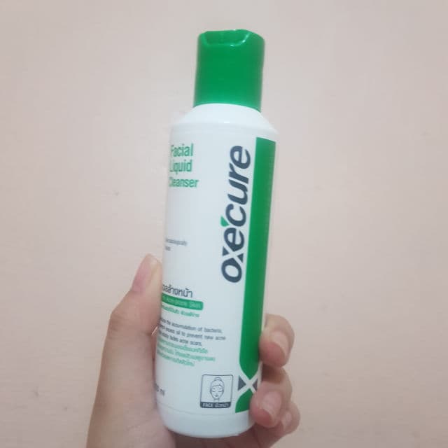 Oxecure Facial Liquid Cleanser review photo by JoanneKylie