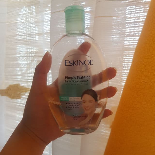 Eskinol Pimple Fighting Facial Cleanser review photo by JoanneKylie