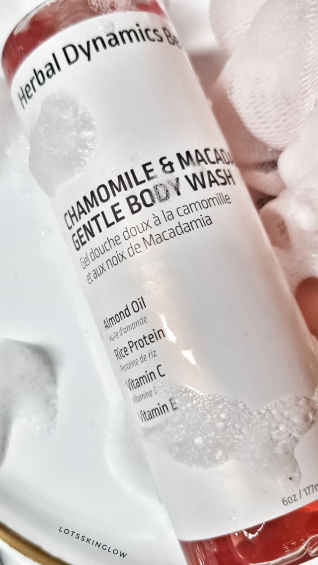 Herbal Dynamics Beauty HydraSoft® Chamomile & Macadamia Gentle Body Wash  review photo by Jonette