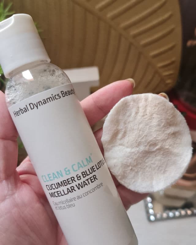 Herbal Dynamics Beauty Clean & Calm® Cucumber & Blue Lotus Micellar Water review photo by Jonette